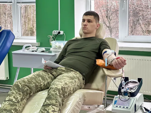 Волинські прикордонники поділились кров'ю (фото)