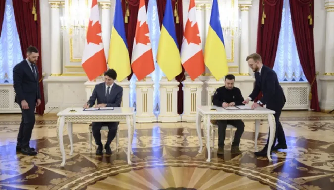 Україна підписала безпекові угоди з Італією і Канадою (фото)