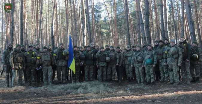 Волинська 14 бригада відзначає день народження