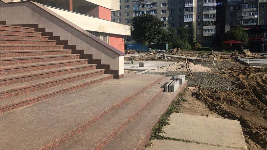 Як після ремонту зміниться площа перед РАЦСом у Луцьку (відео)