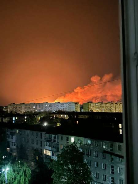 Вночі в окупованому Бердянську лунали вибухи (фото)