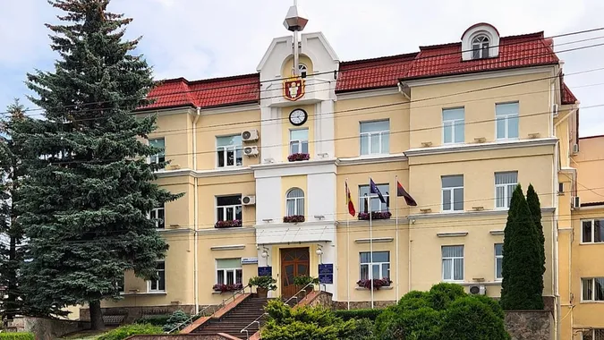Луцька мерія не може зрізати три дерева та перекласти метр бруківки?