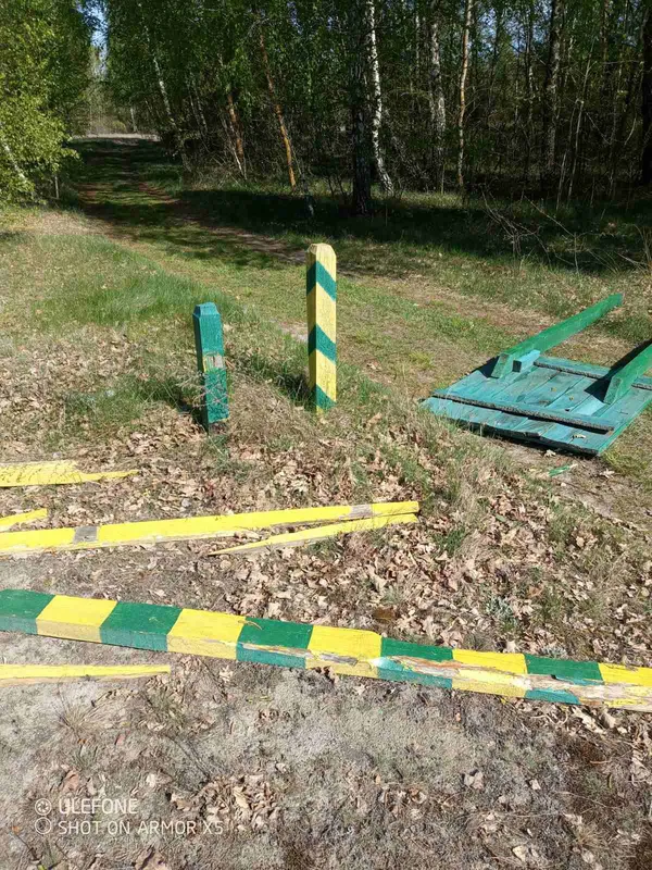 Нацпарком на Волині пронеслися невідомі вандали (фото)