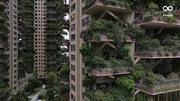 Збудували для комарів: в Китаї стоять пустками багатоповерхівки з «джунглями»на балконі
