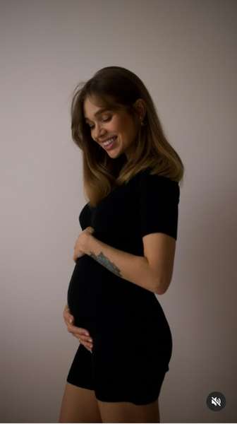 Саша Бо вагітна втретє (фото)