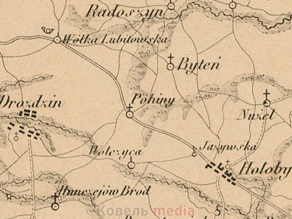 Карта за 1859 рік
