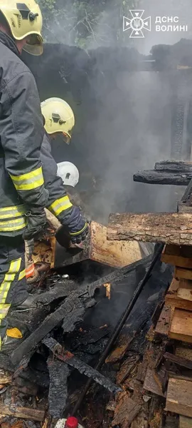 У Володимирі врятували від вогню житловий будинок (фото)
