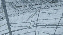У центрі Луцька знову пошкодили новорічну кулю (фото)