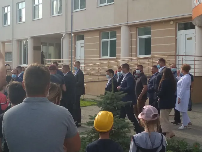 Зеленський відвідав перинатальний центр у Луцьку