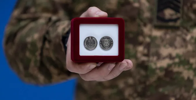 В Україні до Дня Нацгвардії ввели в обіг нову монету