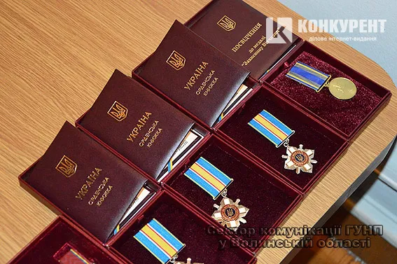 Волинський нацгвардієць отримав медаль
