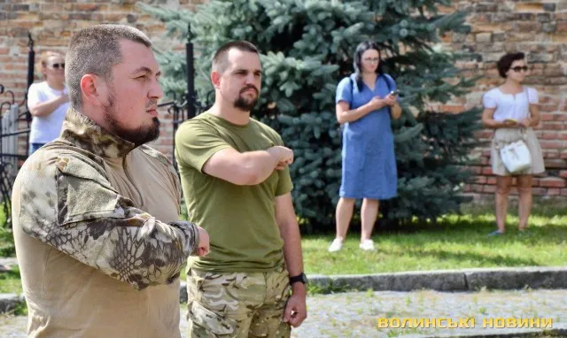 До Луцька на ротацію приїхали бійці ОЗСП «Любарт» (фото)