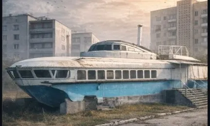 Не лише у Луцьку: стало відомо, де ще на Волині посеред міста стояв річковий корабель