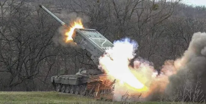 Окупанти випалили власні позиції вогнеметною системою «Солнцепьок» (відео)