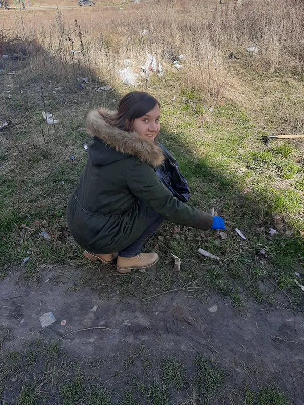 Не моє сміття, але моя планета: луцька школярка започаткувала корисний челендж (фото)