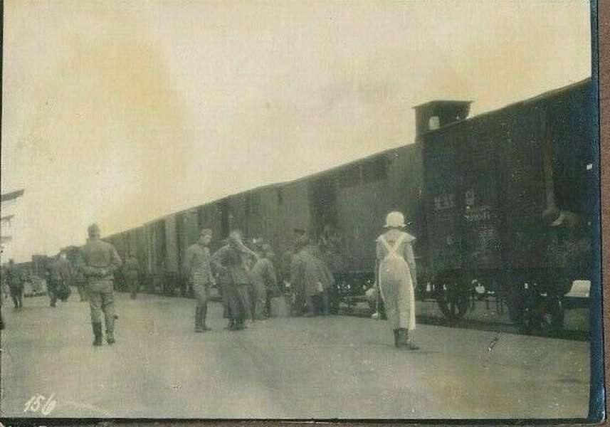 Залізниця, м. Ковель, 1916 р.