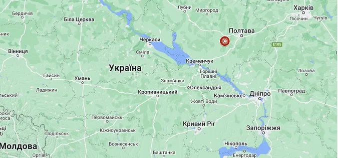 В Україні стався замлетрус