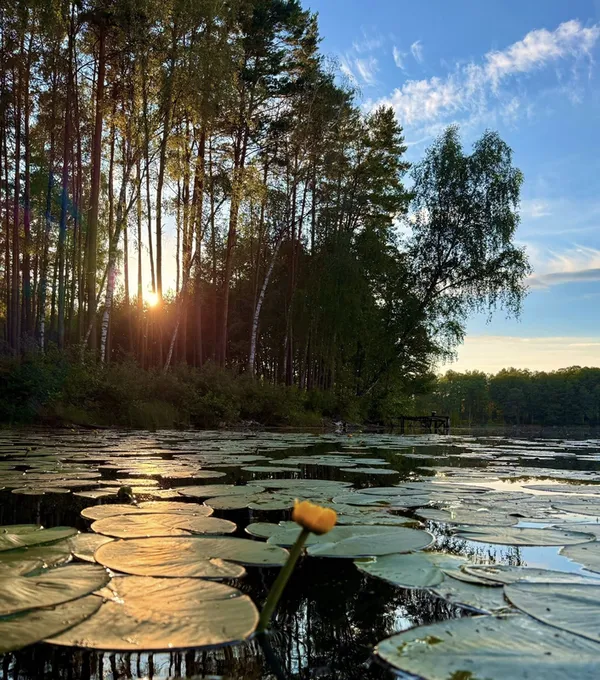 За людські гріхи: на Волині монастир пішов під воду (фото)