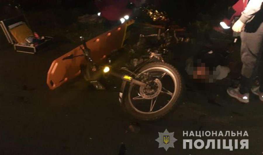 На Ковельщині мотоцикл з трьома підлітками протаранив легковик (фото, відео)