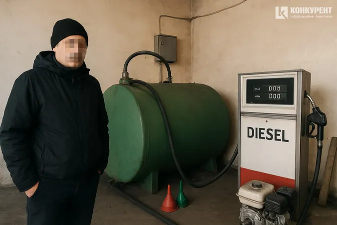 Працівник луцького Мотору «знайшов» тонни пального й облаштував підпільну заправку