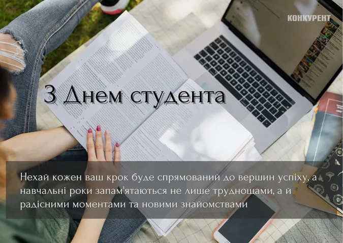 День студента-2024: листівки та привітання