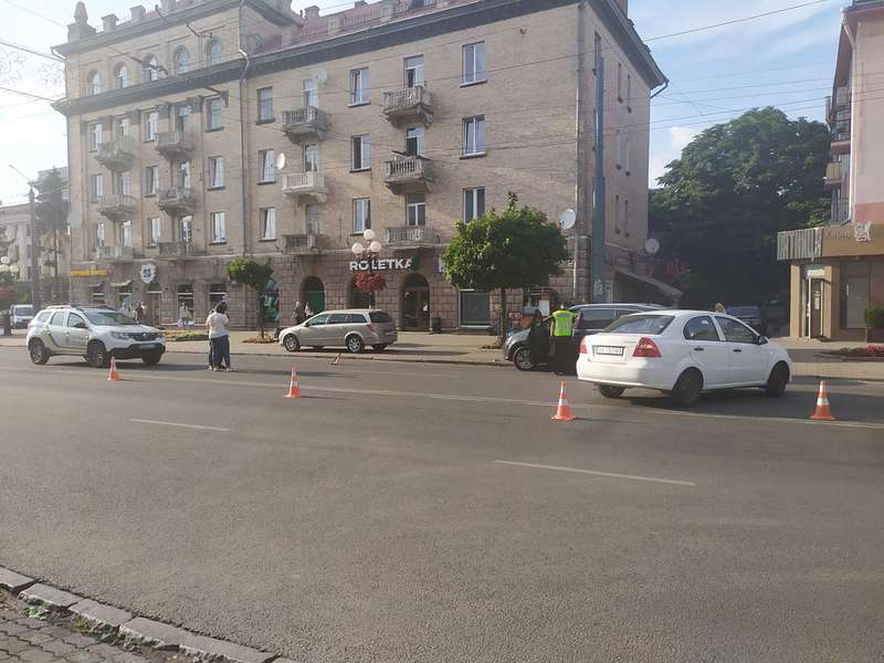 У Луцьку – аварія на проспекті Волі (фото)