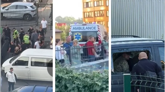 Вкрали ніпелі з коліс, вибили скло та заблокували виїзд транспорту,  – ТЦК про інцидент у Луцьку