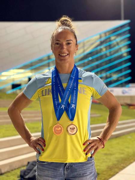 Волинська веслувальниця виборола дві бронзові медалі