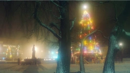 Луцький фотограф показав 20-річний знімок головної ялинки міста