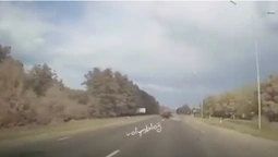 У Ківерцях авто злетіло з дороги і перекинулося (відео)