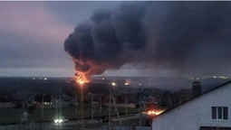 У бєлгородській області горить склад боєприпасів, – ЗМІ (відео)