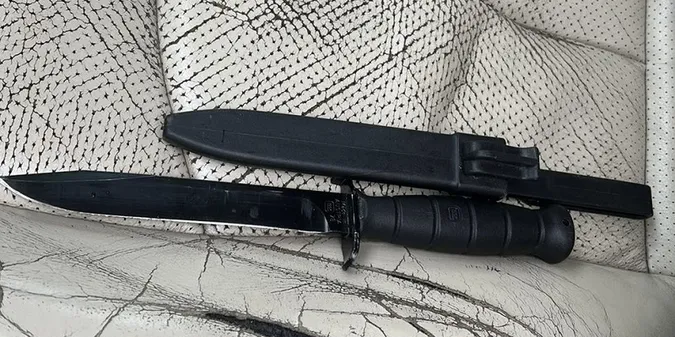 Поляк хотів провезти через «Устилуг» бойовий ніж (фото)