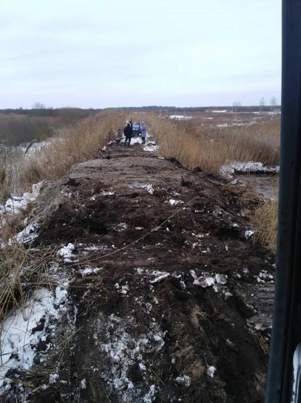 На Волині поремонтували дамбу, яку понищили бобри