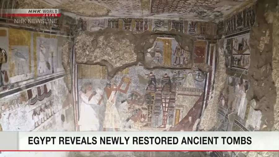 У Єгипті для туристів  відкрили дві гробниці віком 3,5 тисячі років (фото)