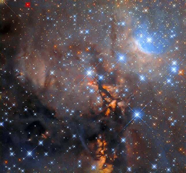 Hubble показав «космічний мазер» у сузір’ї Жертівника