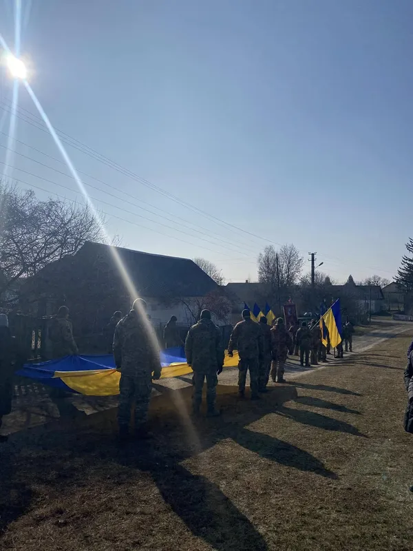 На Рівненщині попрощалися із загиблим волинянином Юрієм Кулішем (фото)