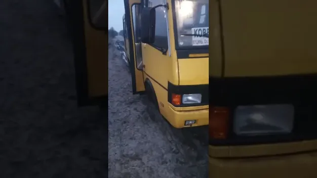 Не дороги, а напрямки: на Волині рейсовий автобус застряг у багнюці (відео)