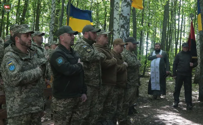 Командир 14 ОМБр вручав бійцям нагороди (фото)