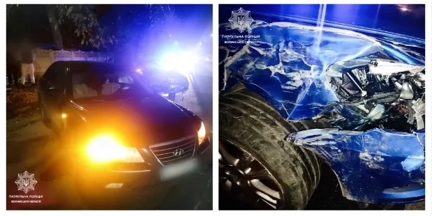 На Потебні у Луцьку зіткнулися Skoda та Hyundai (фото)