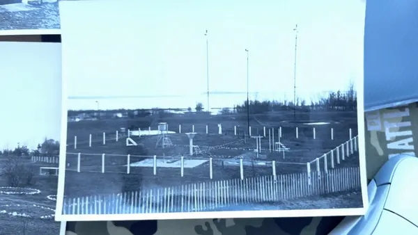 Архівна світлина метеостанції «Світязь»
