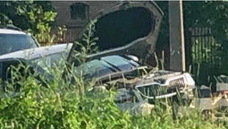 ДТП у Луцьку – машина врізалася у стовп (фото)