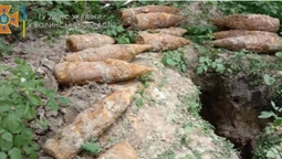 У Ковелі знайшли 17 артилерійських снарядів (фото)