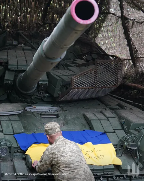 Показали велетів-танкістів волинської бригади (фото)