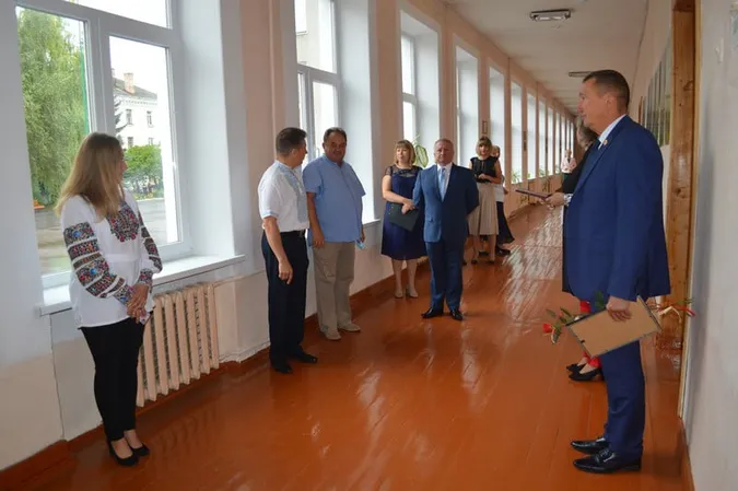 У Ковельському ліцеї оновили спортзал