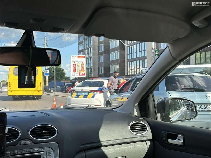 У Луцьку – аварія на Ковельській, рух ускладнено (фото)