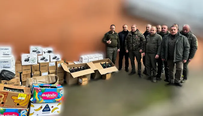 Лісівники привезли на Схід волинським тероборонівцям ударні дрони та квадрокоптери