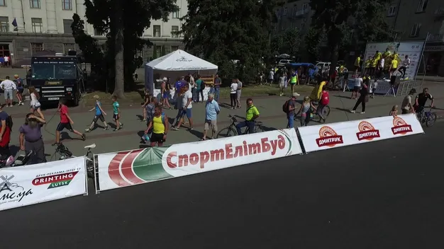 «Лучеськ півмарафон 2016» із висоти пташиного польоту (відео)