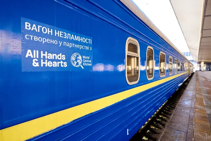 «Вагон незламності» прибув на Волинь: на якій станції можна зігрітися під час блекаутів