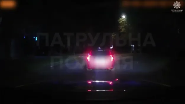 П'яний водій влаштував перегони з луцькими патрульними (відео)