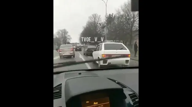 У Володимирі на пішохідному переході сталася ДТП (відео)